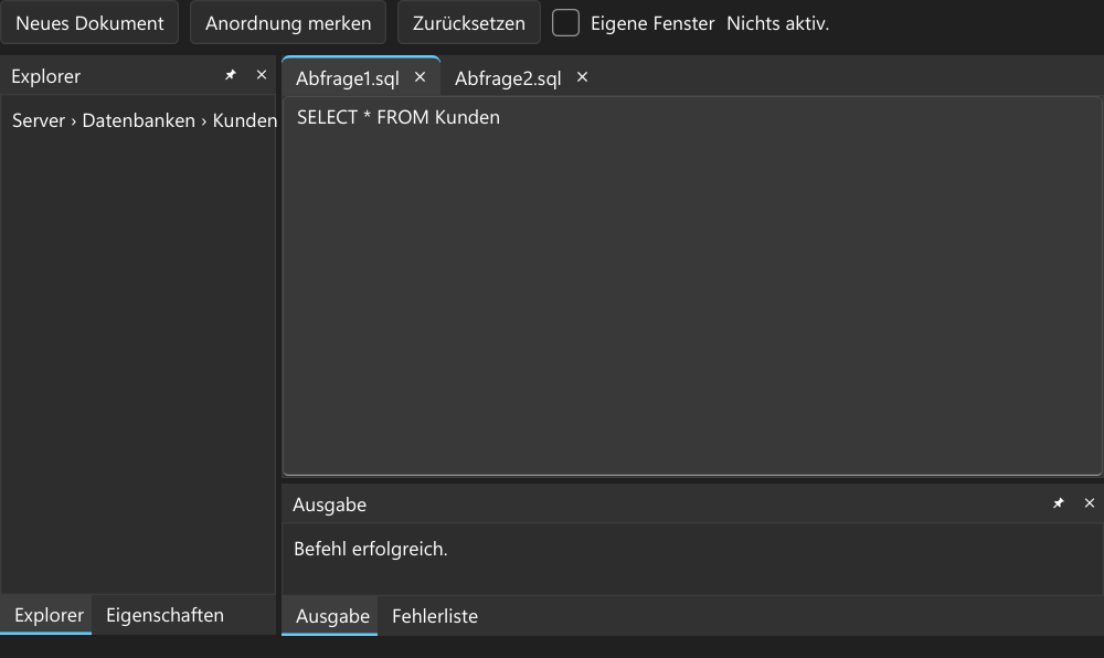 Vorführung: Andocken