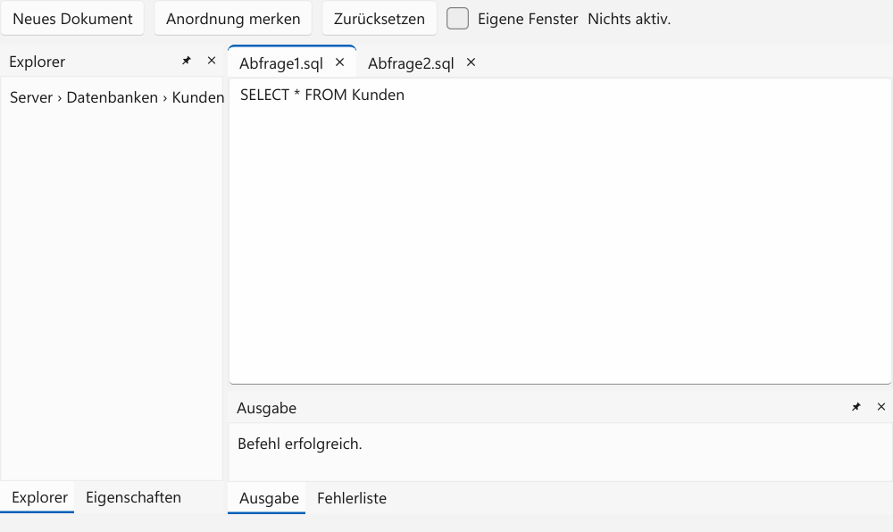 Vorführung: Andocken