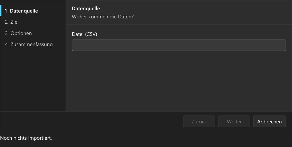 Vorführung: Assistent