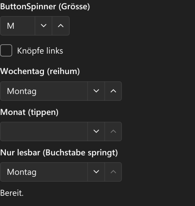 Vorführung: ButtonSpinner