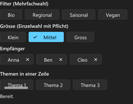 Vorführung: Chip