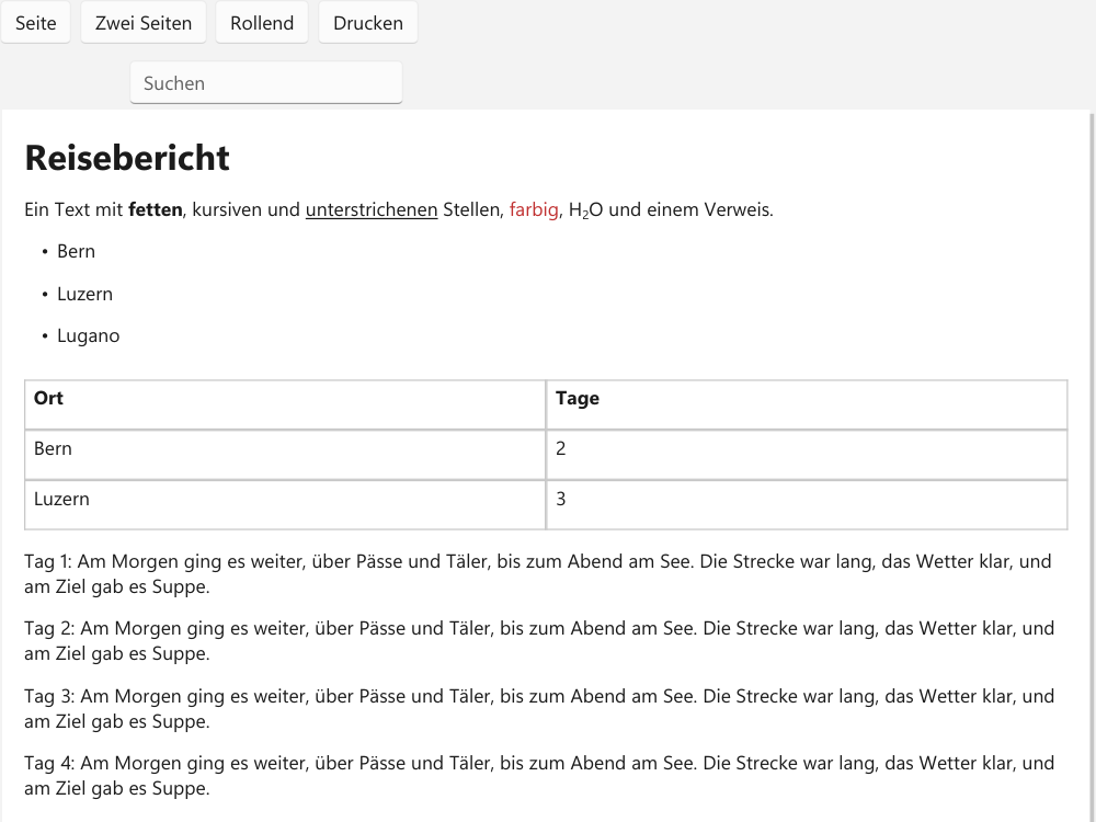 Vorführung: FlowDocumentReader