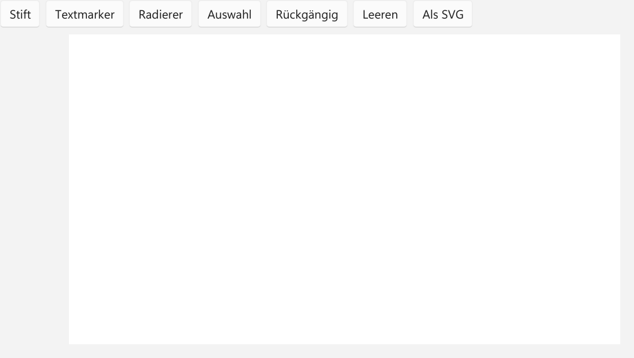 Vorführung: InkCanvas