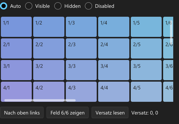 Vorführung: ScrollViewer